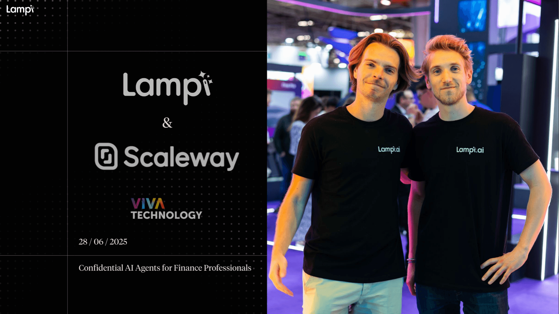 Lampi AI and Scaleway at VivaTech 2025: Building a Trusted AI Ecosystem in Europe