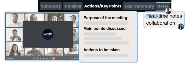 AI meeting assistant Summaries 1